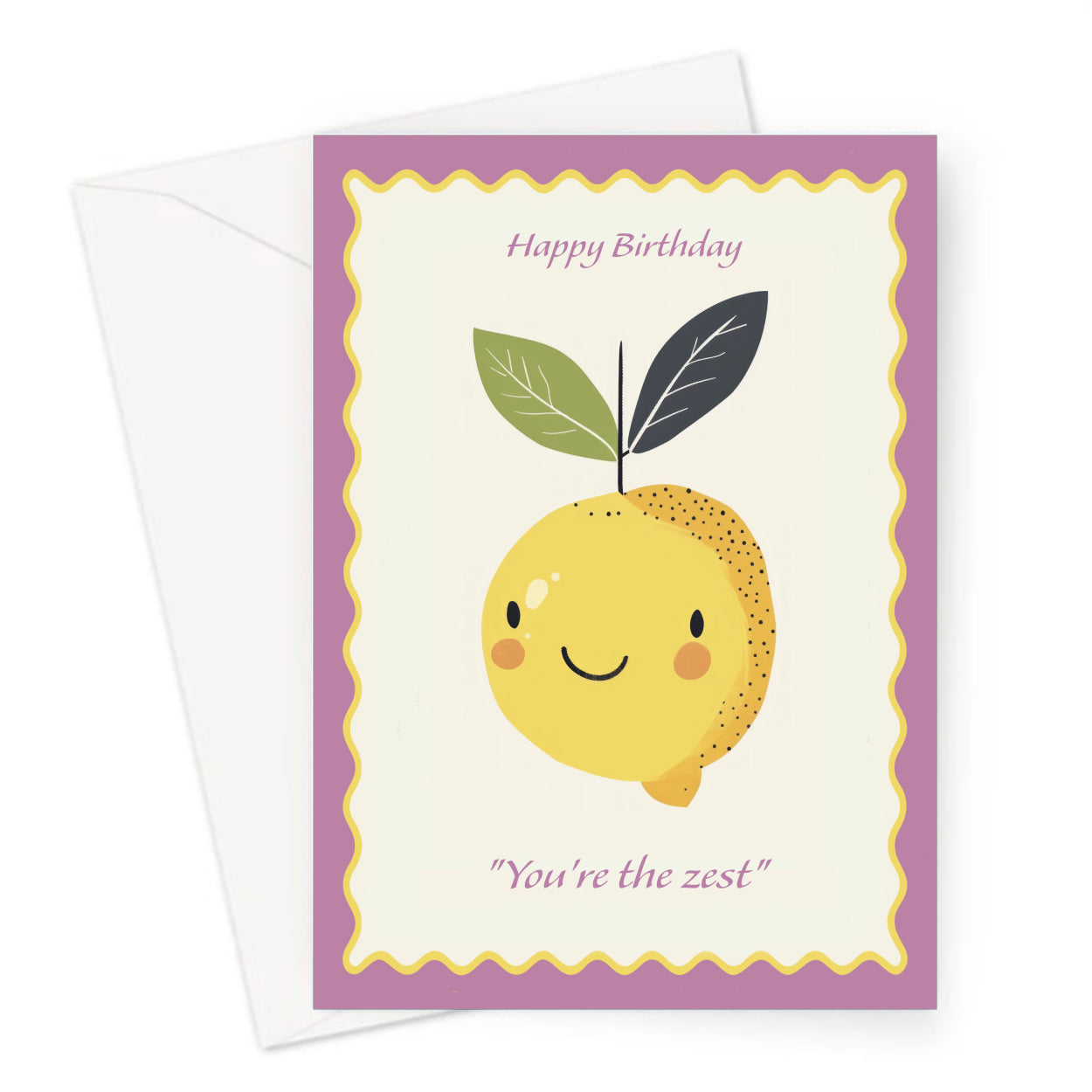 Zesty Birthday Card