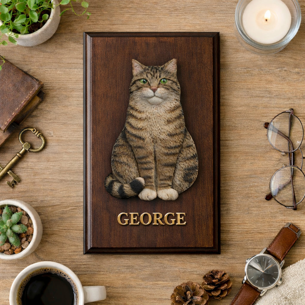 Large Cat Silicone Mould - Food Safe