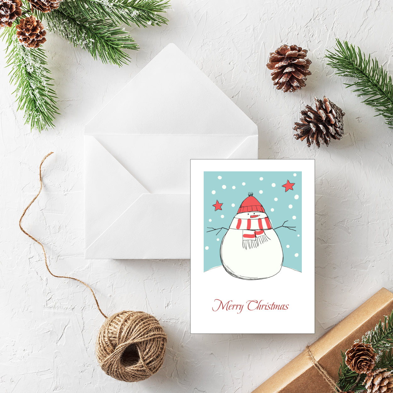 Snow Friend - Pack of 20 Personalised