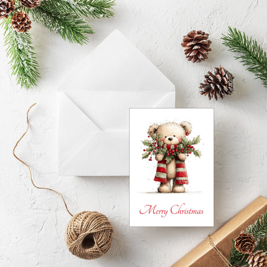 Holly Time - Pack of 20 Personalised