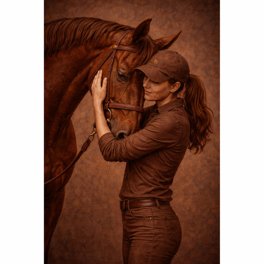 Horse And Groom, Digital Art