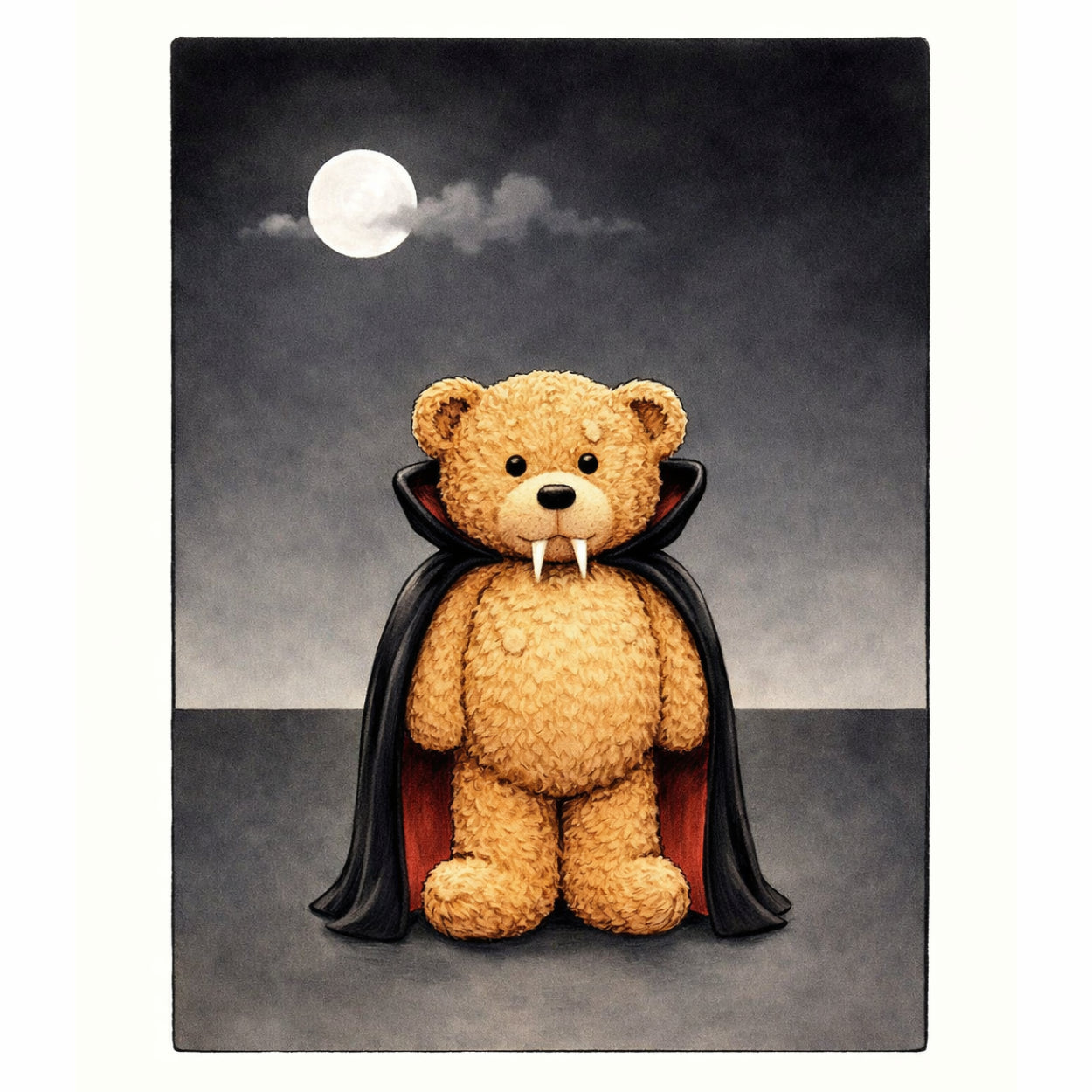 Dracula Set, Digital Art