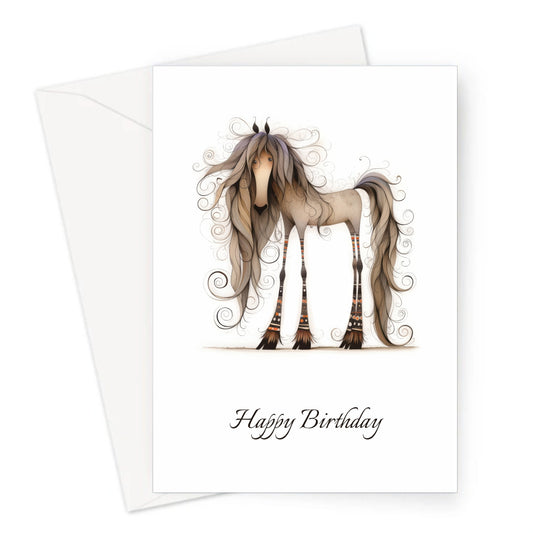Funny Birthday Horse