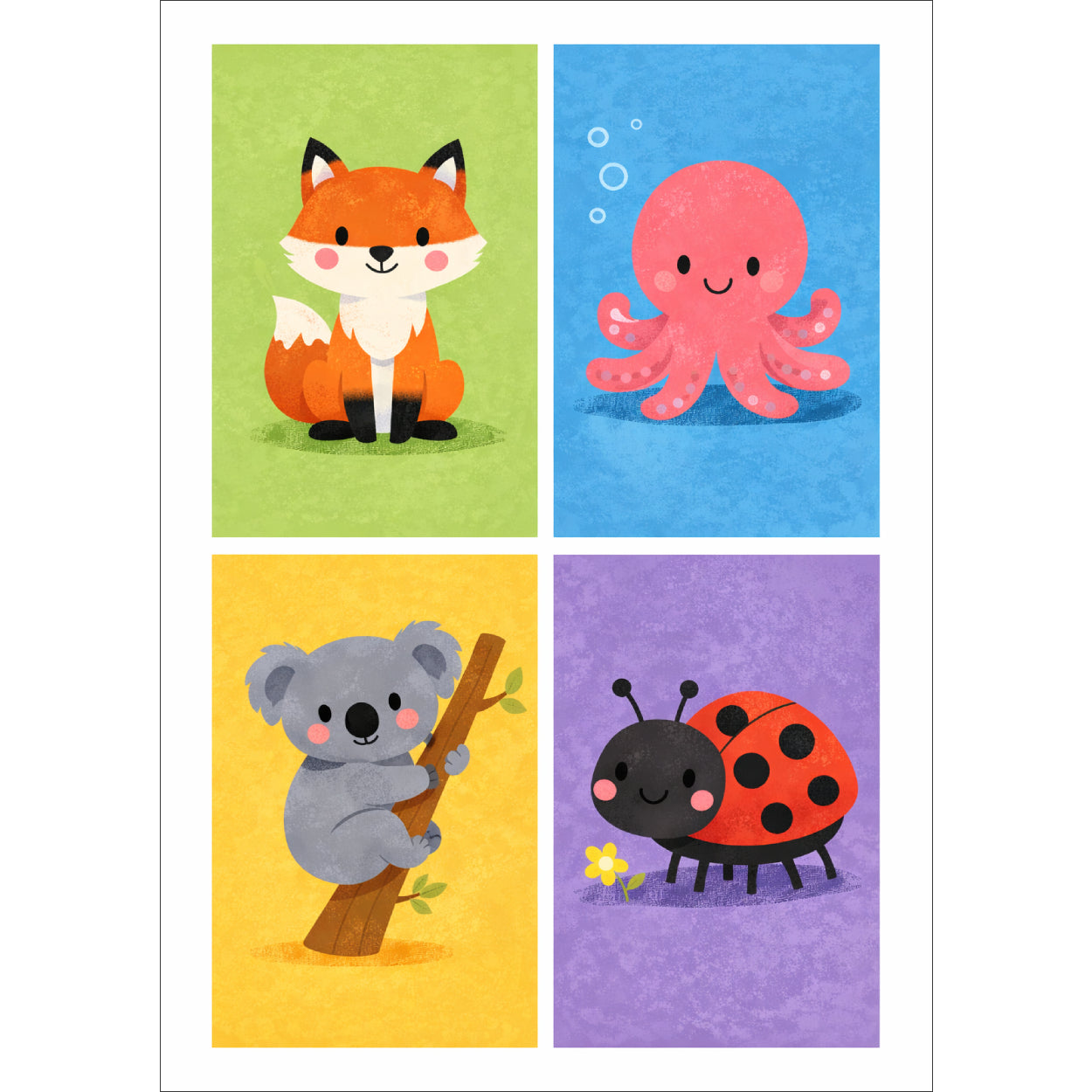 Four Little Friends