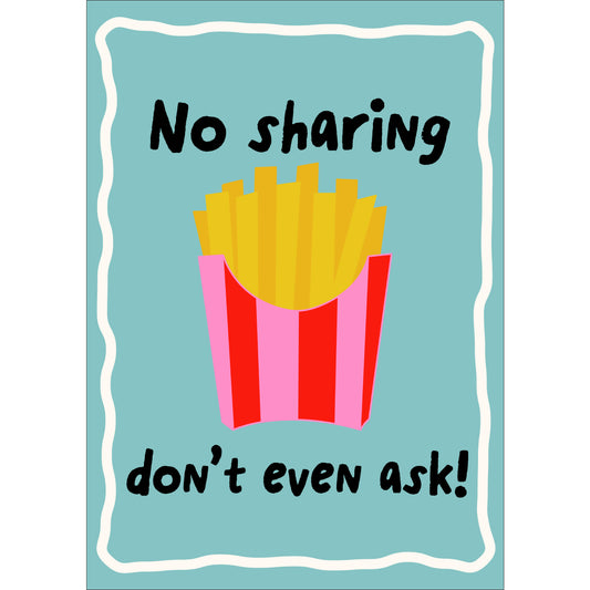 No Sharing