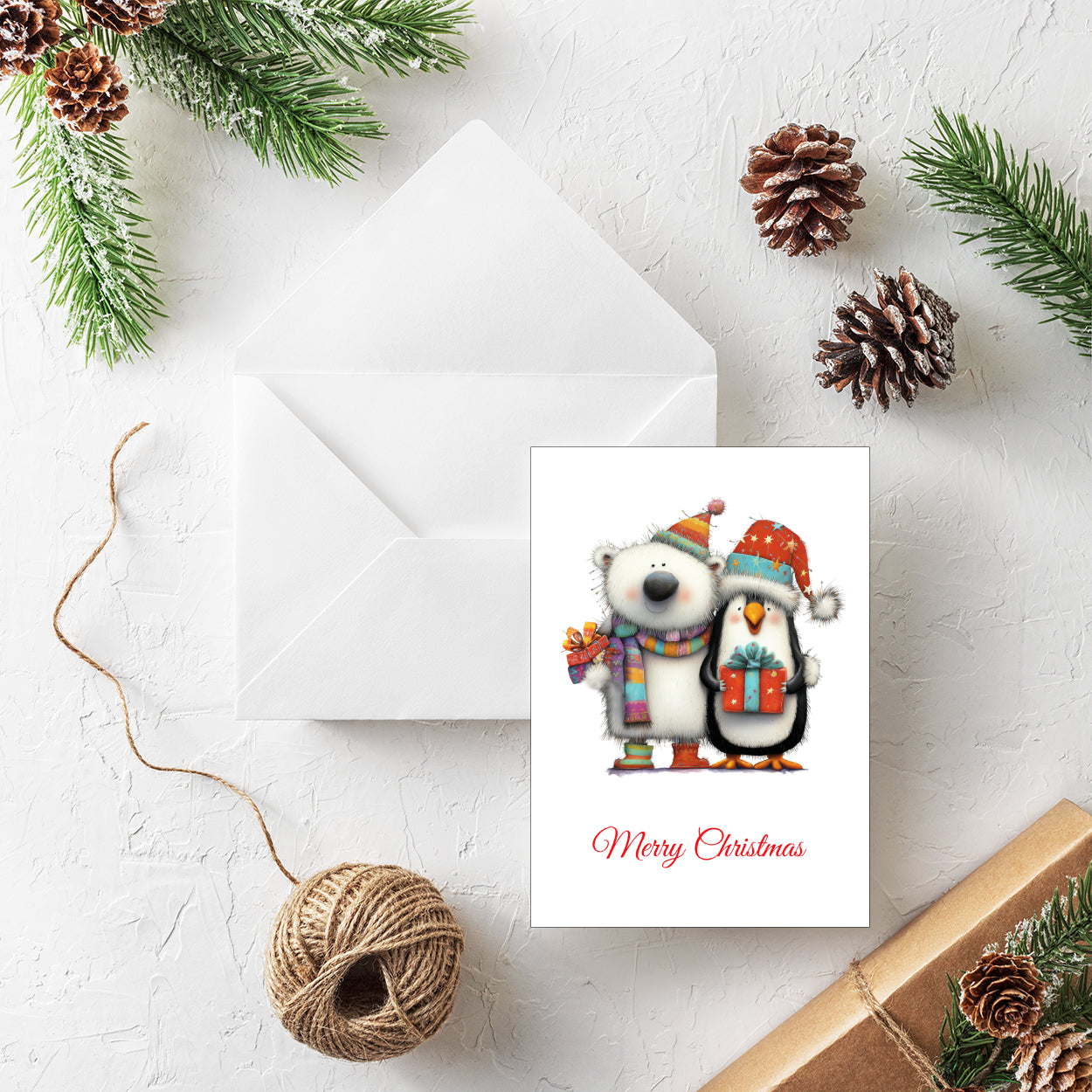Christmas Friends - Pack of 20 Personalised