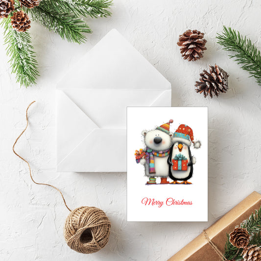 Christmas Friends - Pack of 20 Personalised