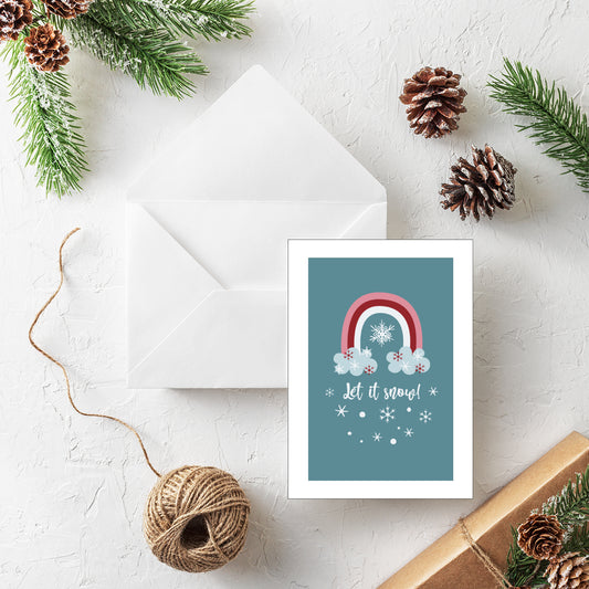 Let It Snow - Pack of 20 Personalised