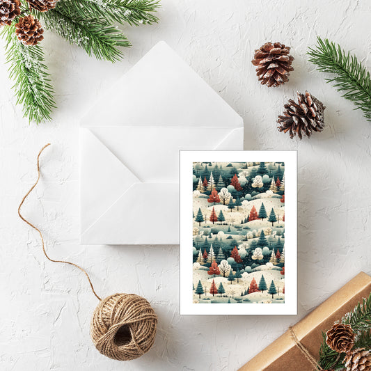 Winter Forest - Pack of 20 Personalised