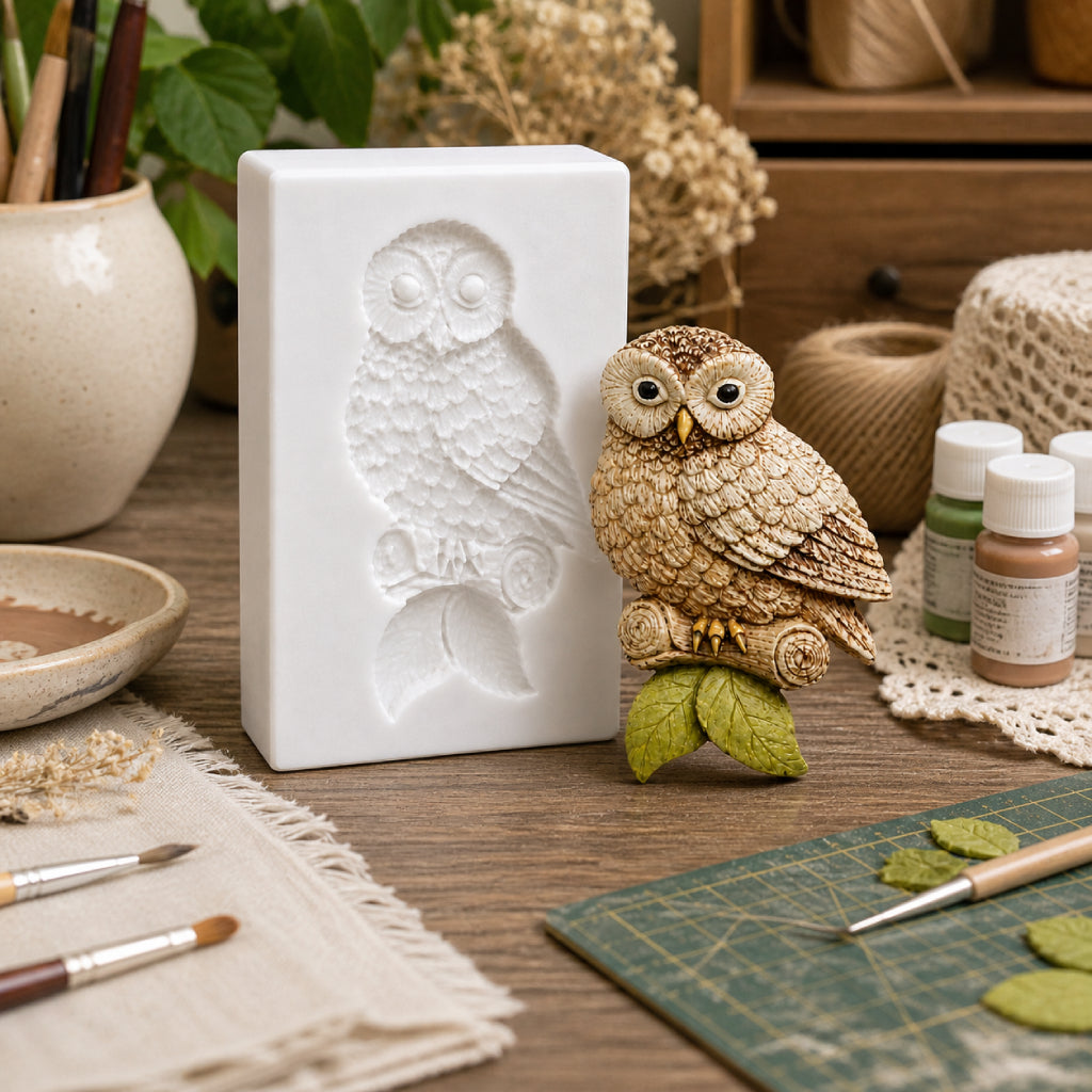 Little Owl Silicone Mould - Food Safe