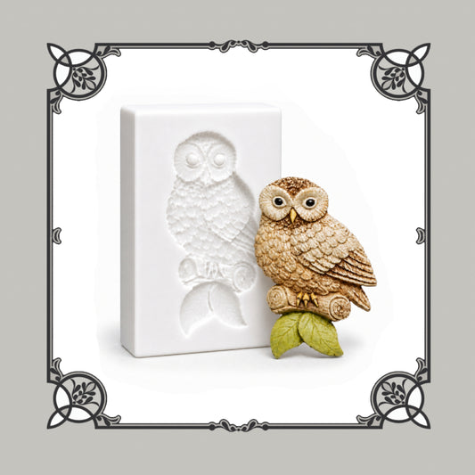 Little Owl Silicone Mould - Food Safe