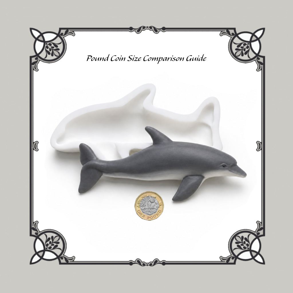 Dolphin Silicone Mould - Food Safe