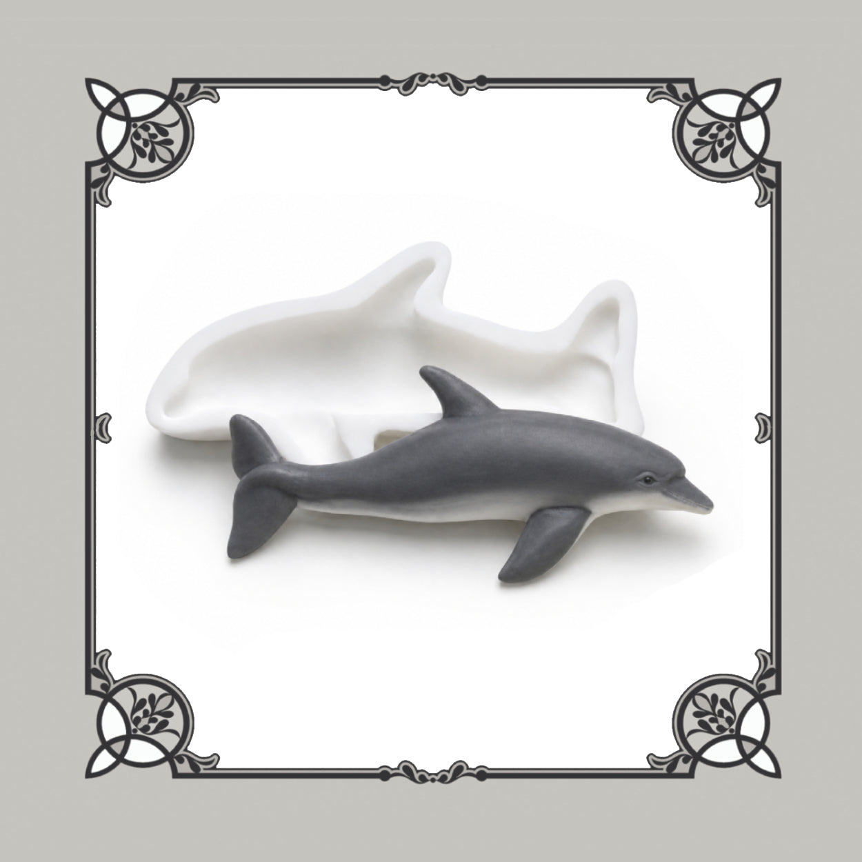 Dolphin Silicone Mould - Food Safe