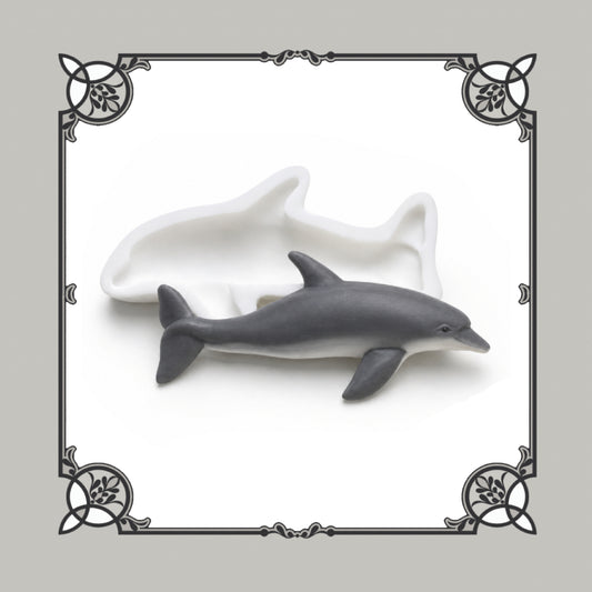 Dolphin Silicone Mould - Food Safe