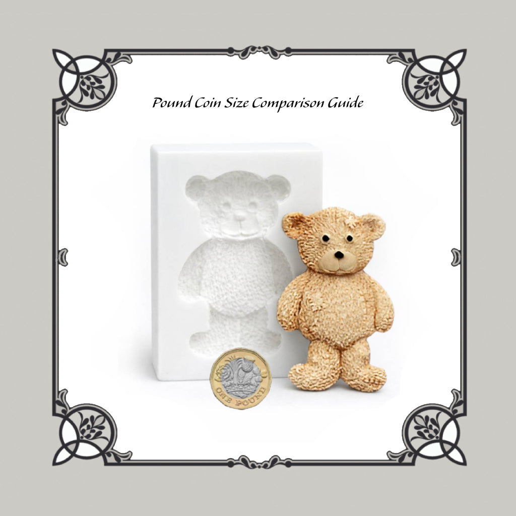 Teddy Bear Silicone Mould - Food Safe
