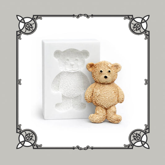 Teddy Bear Silicone Mould - Food Safe