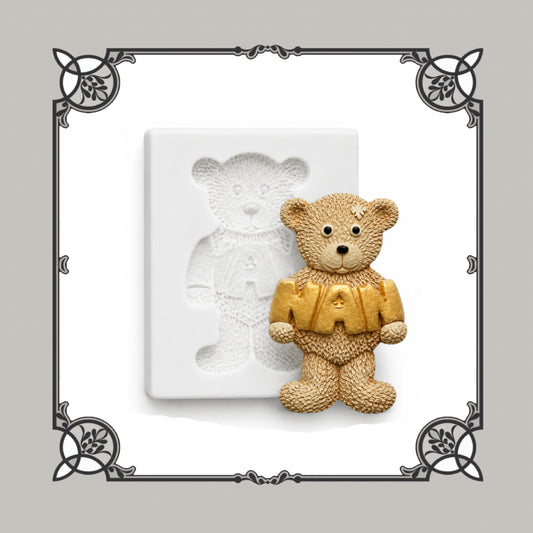 Ted Holding Nan Silicone Mould - Food Safe