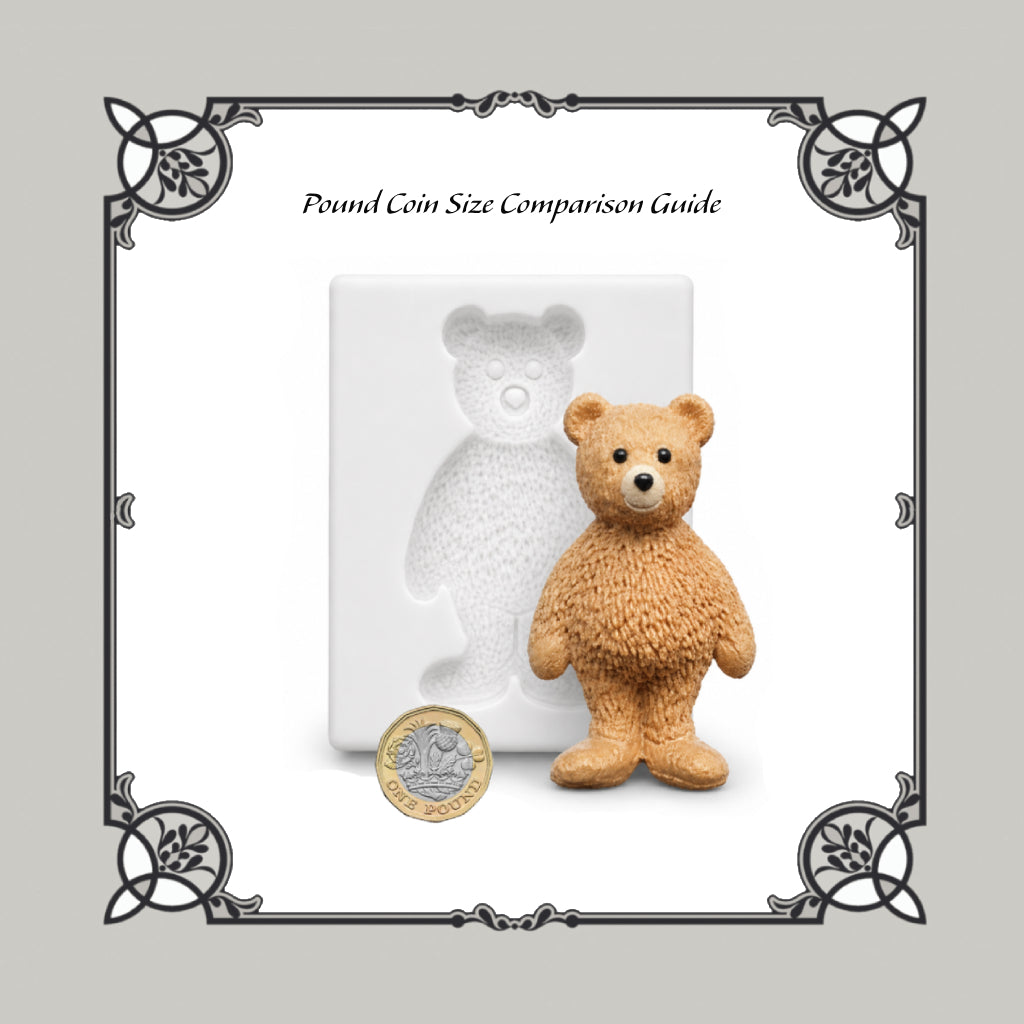 Little Teddy Bear Silicone Mould - Food Safe