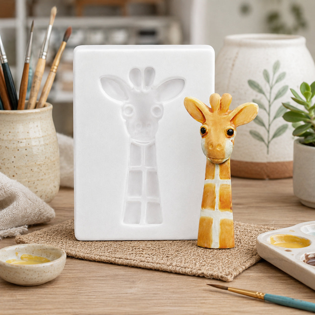 Giraffe Silicone Mould - Food Safe