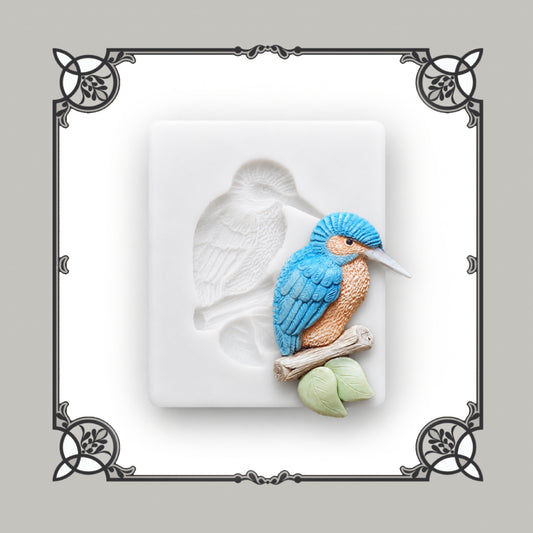 Kingfisher Silicone Mould - Food Safe