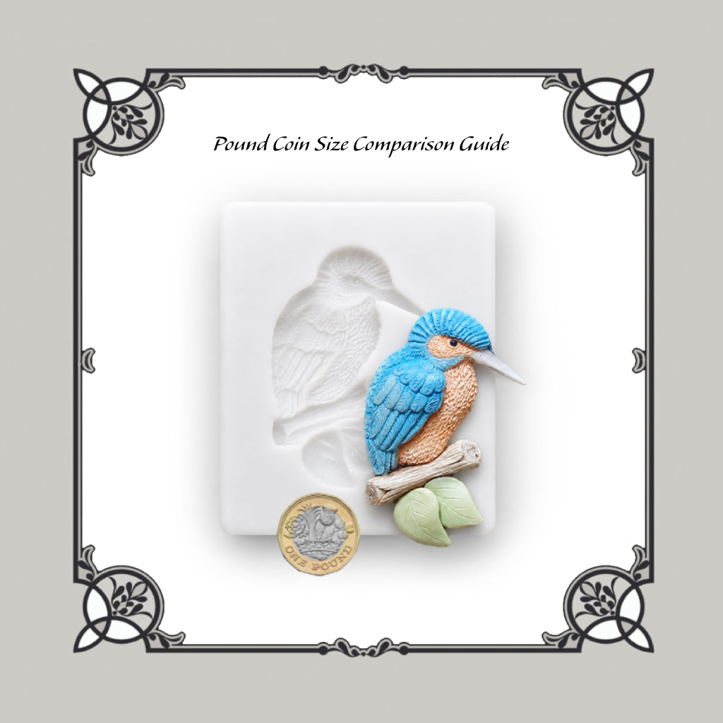 Kingfisher Silicone Mould - Food Safe