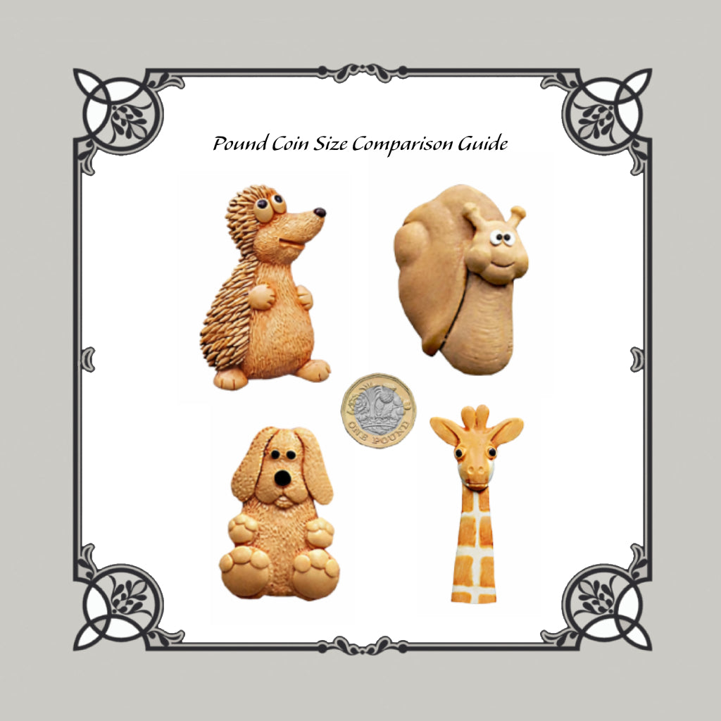 Set Of 4 Animal Silicone Moulds - Food Safe