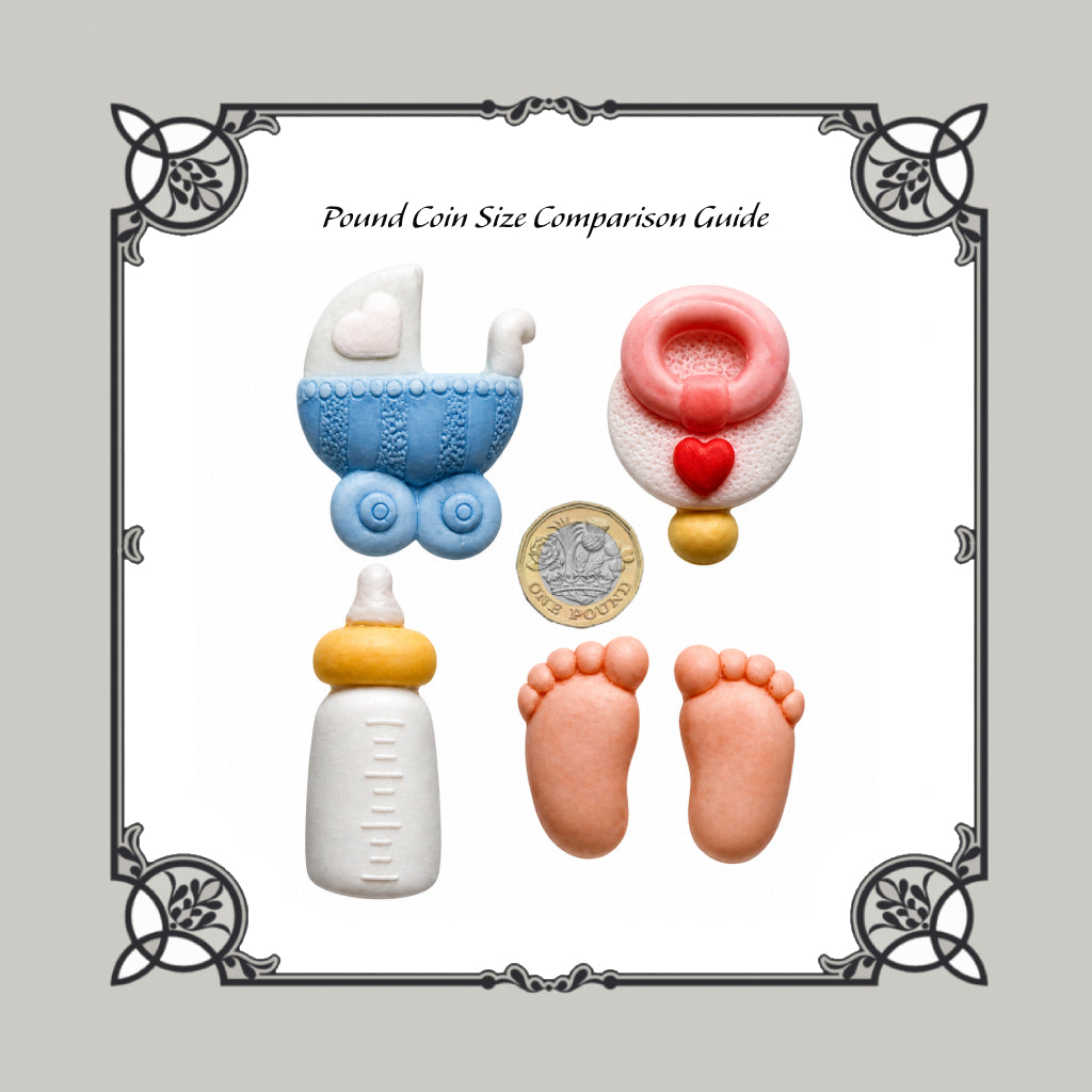 Set Of 4 Baby Silicone Moulds - Food Safe