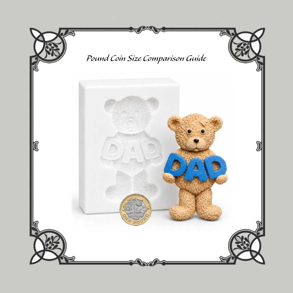 Mum & Dad Bear Silicone Moulds - Food Safe