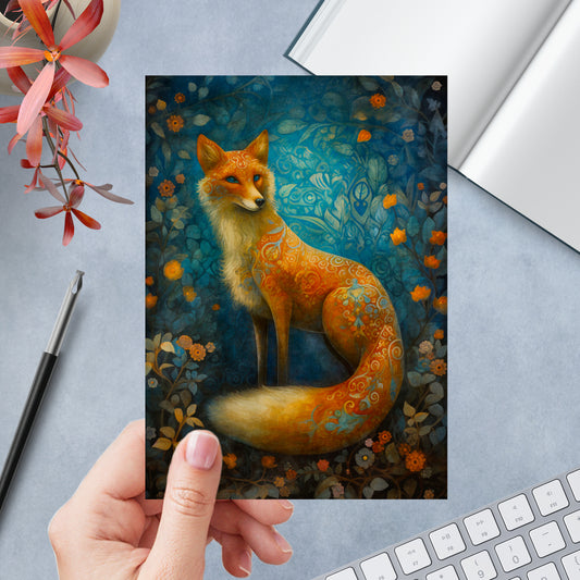 Fox Greeting Card