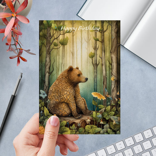 Big Bear Greeting Card