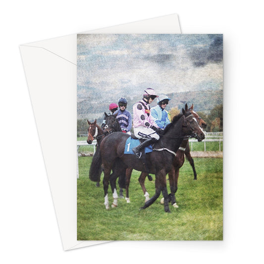 At The Start Greeting Card