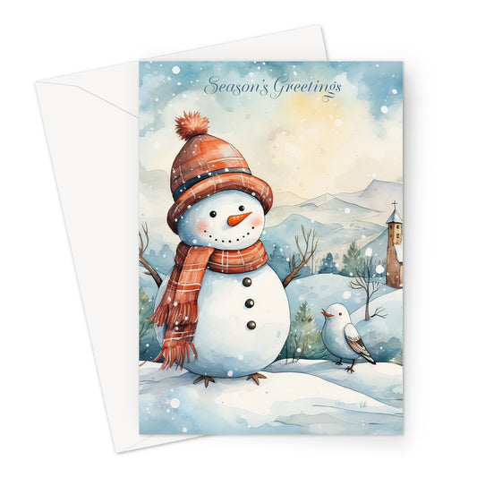 The Snowman Xmas Greeting Card