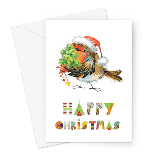 Christmas Robin Xmas Greeting Card
