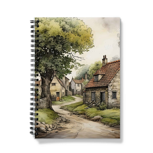 Old Country Village Notebook