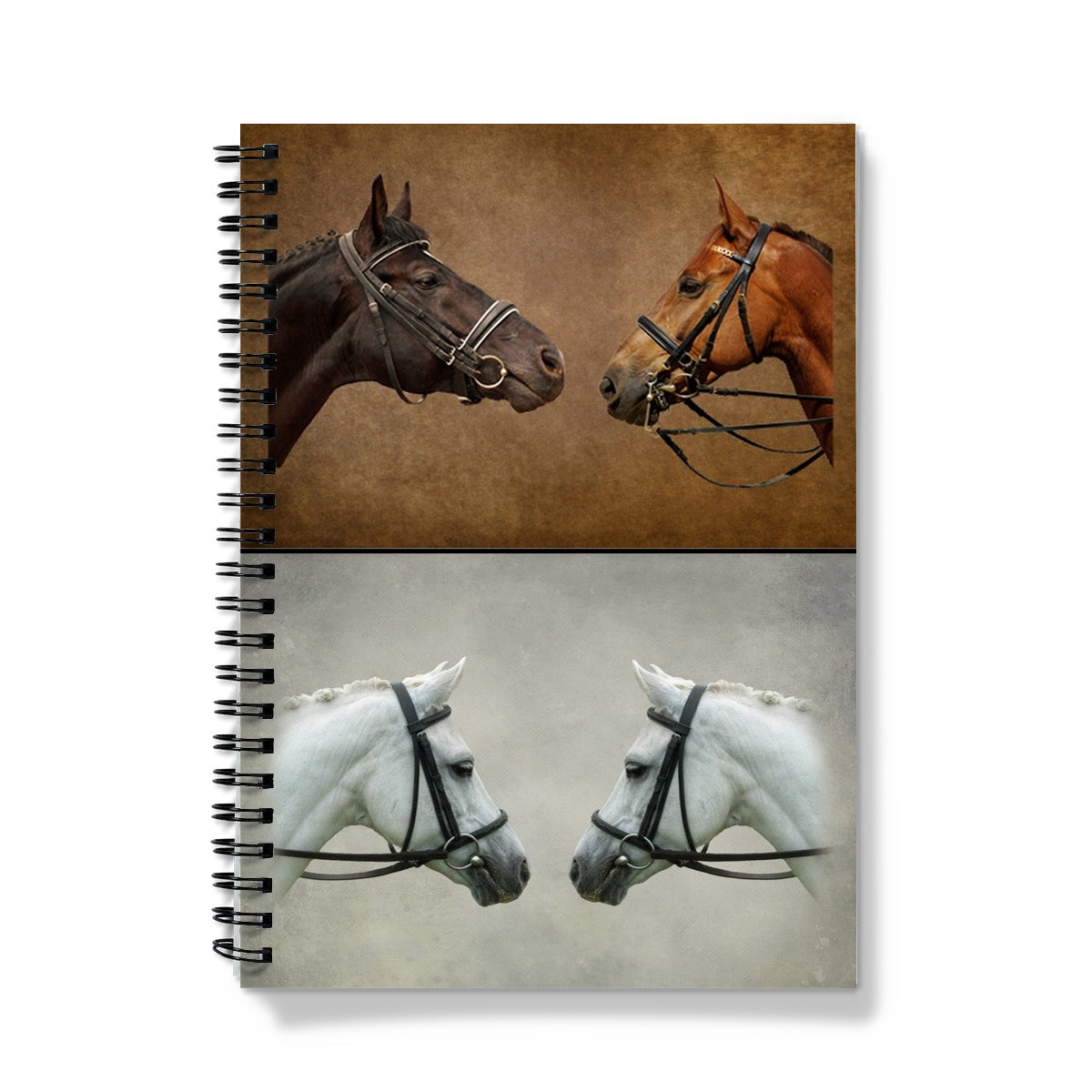 Four Horse Heads Notebook