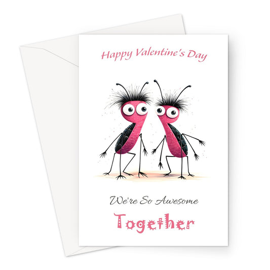 Nice Ant Valentine Greeting Card