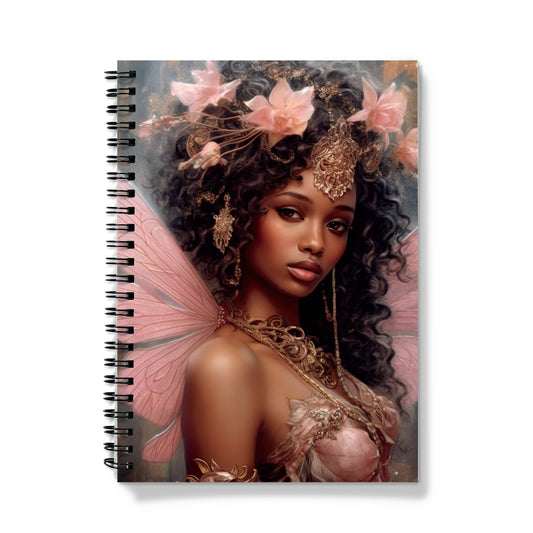 Delightful Pink Fairy Notebook