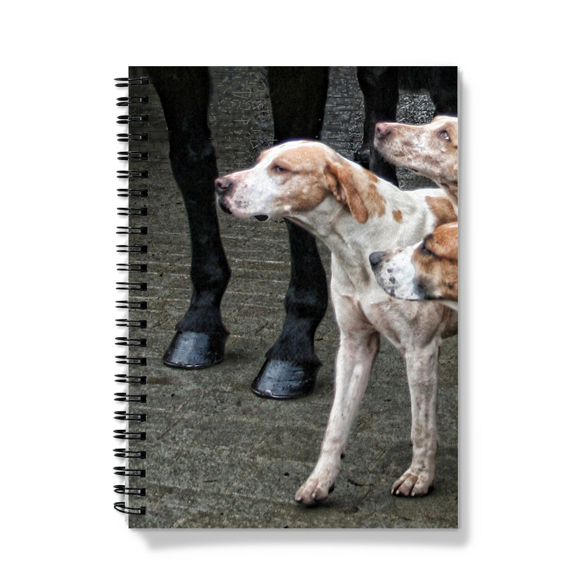 Hounds  And Horses Notebook