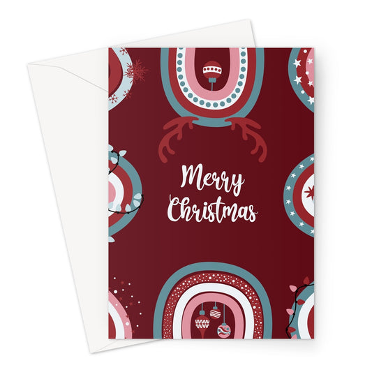 Very Merry Xmas Greeting Card