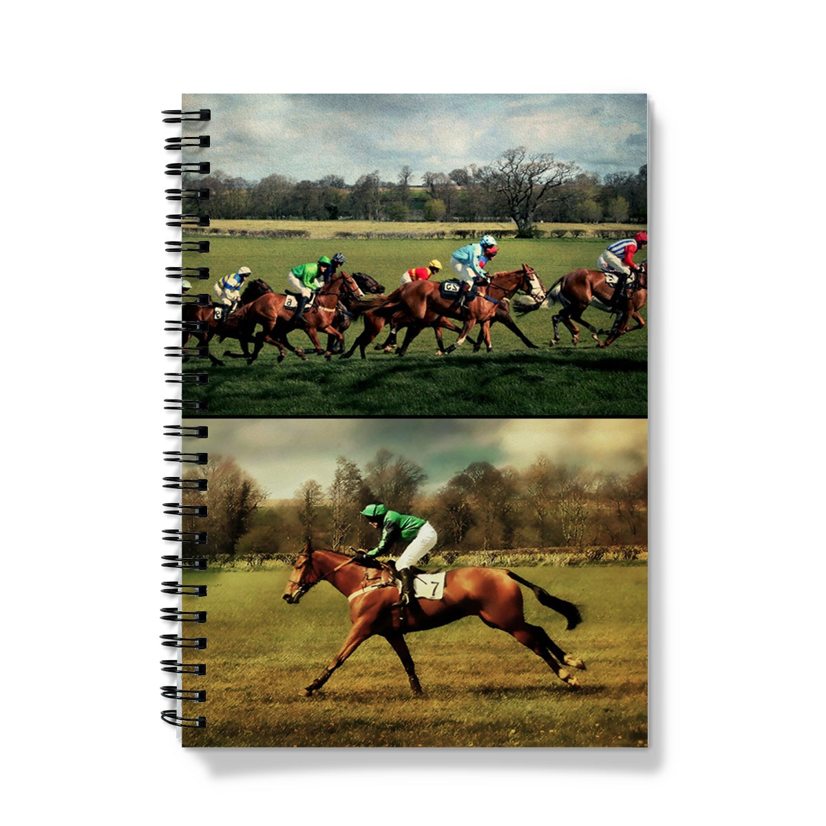 Horses Racing Notebook