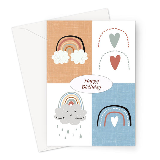 Rainbows Birthday Greeting Card