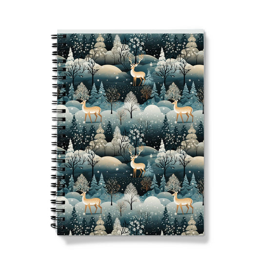 Reindeer Woods Xmas Notebook