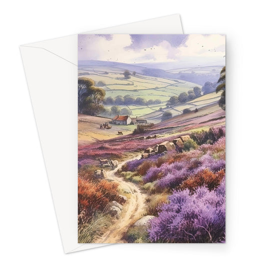 Moorland Farm Greeting Card